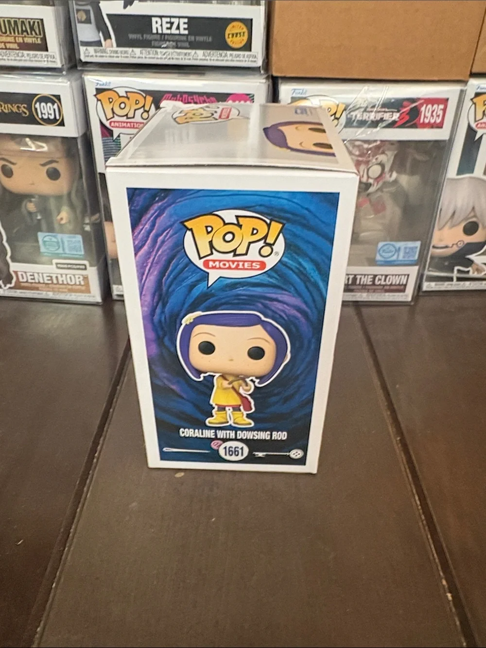 Funko Coraline Pop! Vinyl Figure - Blue Hair, Yellow Outfit